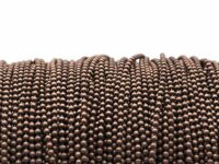 Kugelkette in kupferfarben 1,5mm 2m