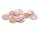 Perlmuttplättchen als Anhänger 16mm in rosa 10 Stück