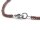 geschlossene Binderinge 8mm platinfarben 50 Stück