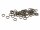 geschlossene Binderinge 8mm antik bronze 50 Stück