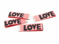 Anhänger aus Nylon mit Aufschrift Love mit...