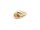 Anhänger als Muschel aus Messing 18k Gold beschichtet 1 Stück
