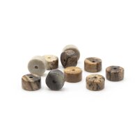 Perlen aus Jaspis in hellbraun 6mm 10 Stück