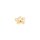 Schmetterling Anhänger mit Zirkonia 18k Gold beschichtet 1 Stück
