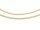 Gliederkette aus 304 Edelstahl in goldfarben 3x2,2mm 1m