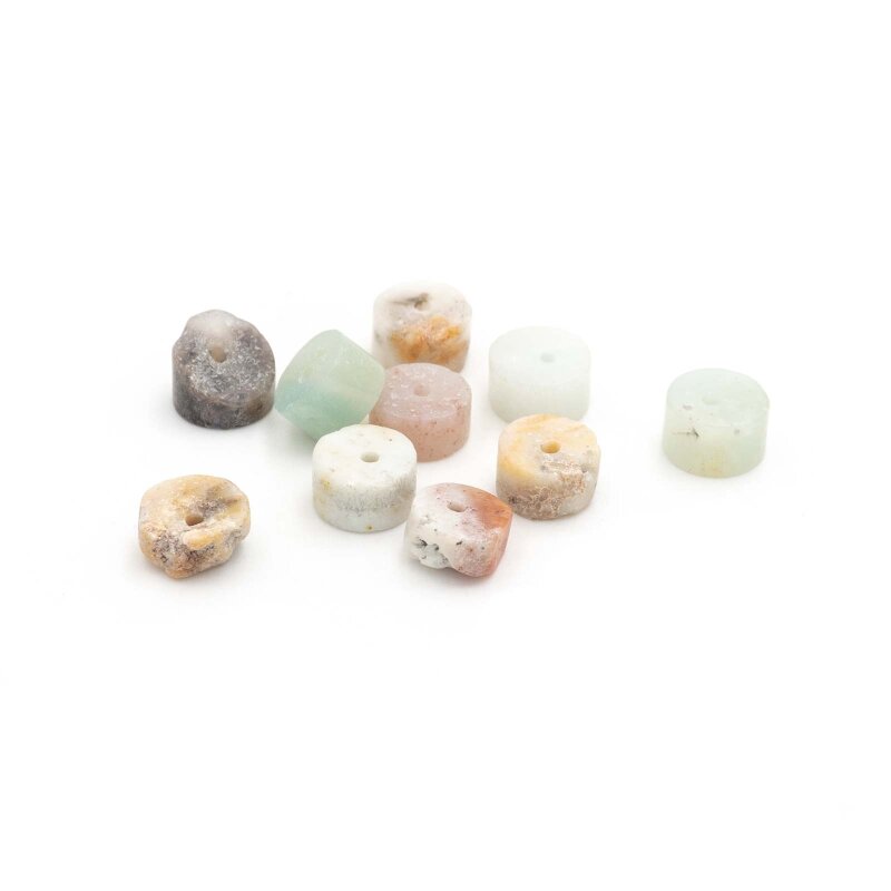 Heishi Perlen aus Amazonite 6mm 10 Stück