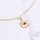 Sonnen Anhänger mit schwarzem Zirkonia 18k Gold beschichtet 11mm 2 Stück