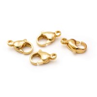 Karabinerverschlüsse aus 304 Edelstahl, 24K...