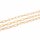 Gliederkette aus Eisen in lightgoldfarben 16x7mm 1m