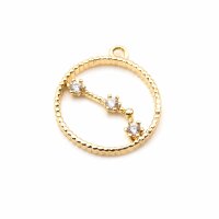 Anhänger Sternbild Widder mit einer 18k Gold...
