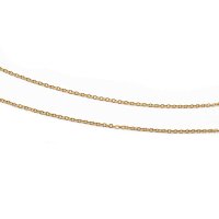 Gliederkette aus 304 Edelstahl 2,5x2 mm goldfarben...