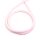 Heishiperlen aus Polymer-Ton 3mm in rosa 1 Strang