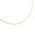 fertige Coreana Kette aus Messing 18k Gold beschichtet 46cm 1 Stück