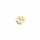 Anhänger als Plättchen mit Stern aus Zirkonia 18 k Gold beschichtet 1 Stück