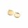 Fassungen 18k Gold beschichtet für 10 mm Cabochons 2 Stück