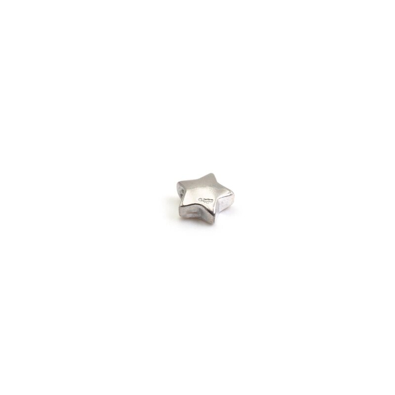 Perle als Stern 925 Sterling Silber 1 Stück