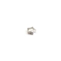 Perle als Stern 925 Sterling Silber 1 Stück