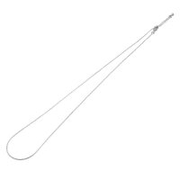fertige Coreana Kette aus Messing mit Platinbeschichtung...