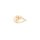 tropfenförmiger Anhänger mit Zirkonia 18k Gold beschichtet 1 Stück