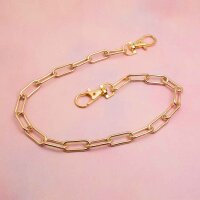grobe Gliederkette in lightgoldfarben 21x8,5mm 1m