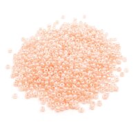 Rocailles Perlen in lachsfarben 3mm 40g