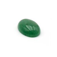 Cabochons Aventurine in grün 18x13mm 2 Stück