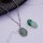Cabochons Aventurine in grün 18x13mm 2 Stück