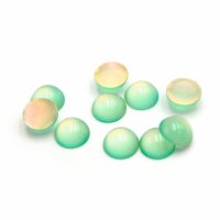 Resincabochons im Cateye-Design in aquamarine 12mm 10...