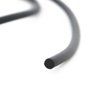 Kautschukband in schwarz 3mm 4 Meter