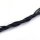 Lederband in blauschwarz 2mm 2 Meter