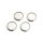Schiebeperlen in antik silberfarben für 18mm Cabochons 4 Stück