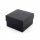 Schmuckbox aus Karton in Schwarz 5x5x3 cm 2 Stück