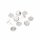 Set Frieda Ohrstecker mit Cabochons selber machen