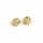 Guru Perle aus Messing mit 14k Gold Beschichtung 8mm 2 Stück