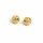 Guru Perle aus Messing mit 14k Gold Beschichtung 8mm 2 Stück