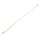 Armband Rohling aus Edelstahl mit Goldbeschichtung 18cm 1 Stück
