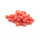 Glasschliffperlen in rot 3x2mm 50 Stück
