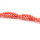 Glasschliffperlen in rot 3x2mm 50 Stück