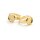 Ringrohlinge aus 304 Edelstahl in goldfarben für 10mm Cabochons 2 Stück