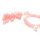 Crackleglasperlen in flamingo rosa 8mm 30 Stück