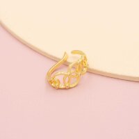 Ohrring Flora Earcuff mit Verzierung