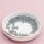 Rocailles Perlen in Grau 4 mm 20 g