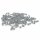 Rocailles Perlen in Grau 4 mm 20 g