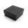 gemusterte Geschenkbox in Schwarz 8x8 cm 1 Stück