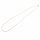 Zarte fertige Coreana Kette aus Messing roségold plattiert 45cm 1 Stück