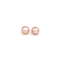angebohrte Süßwasserzuchtperlen in rosa 7x5mm...