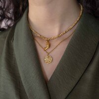 Kette Zoe aus Edelstahl mit Schlangenanhänger