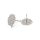 Ohrstecker mit Öse aus 304 Edelstahl 2 Stück