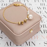Armband Rohling aus Messing mit 18k Gold Beschichtung...
