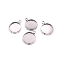Fassungen aus 304 Edelstahl 14mm 4 Stück